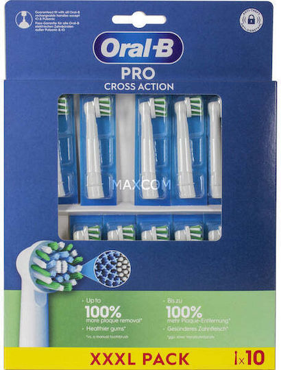 Oral-B Pro Cross Action Ersatzköpfe für 10 Stück