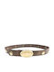 Leather Women's Brown Belt