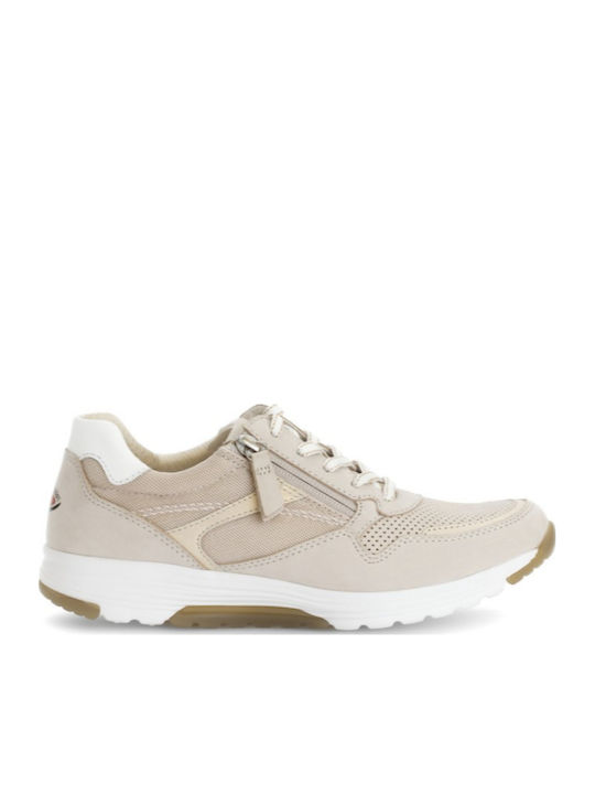 Gabor Γυναικεία Ανατομικά Sneakers Μπεζ