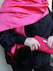 Women's Silk Shawl Fuchsia