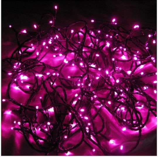 100 LED-Lichter 10m Grüne in Zeichenfolge