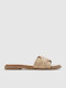 Women's Flat Sandals Beige