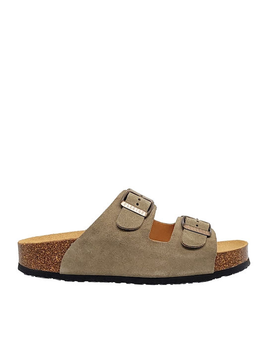 Plakton Leather Women's Anatomic Flatforms Sand...