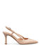 Stiletto Pumps Mit Beigem Absatz