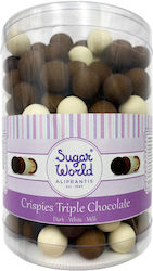 Sugarworld Crispy Κουφέτα με Γεύση Σοκολάτα