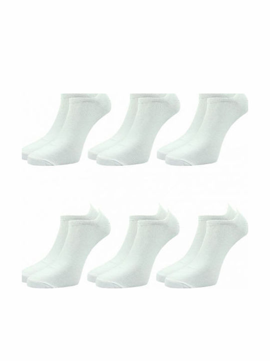 365 Charm Socks Γυναικείες Κάλτσες Λευκό 6Pack