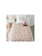 Atmosphera Savane Set Kids Duvet Cover Single with Pillowcase Beige 140x200cm