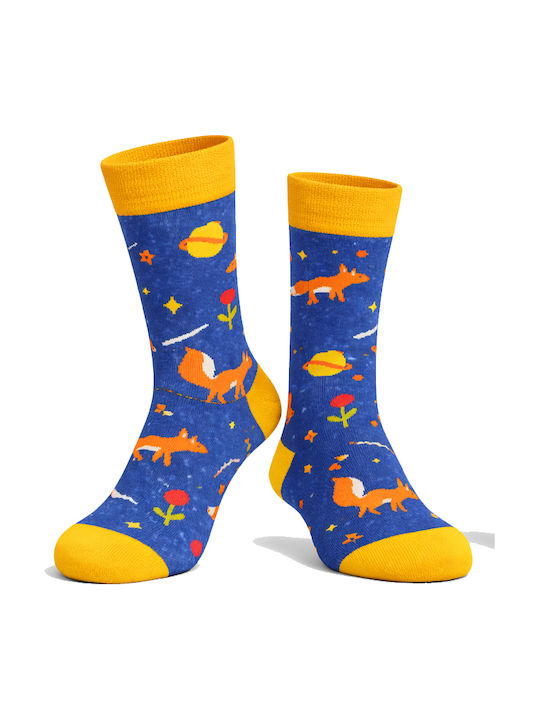 Hoho Socks Ανδρικές Κάλτσες Μπλε