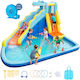 Vevor Inflatable Splash & Play Castle with Slide for Ages 3+