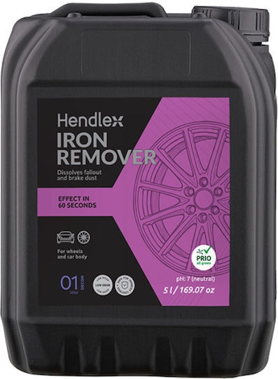 Hendlex Υγρό Καθαρισμού για Ζάντες Αυτοκινήτου 5L