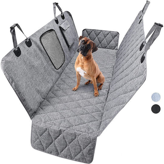 Waterproof Dog Car Seat Cover Gray