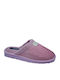 Winter Women's Slippers with Pink Fur