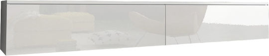 Lowboard D Weiß M180xT33xH30cm