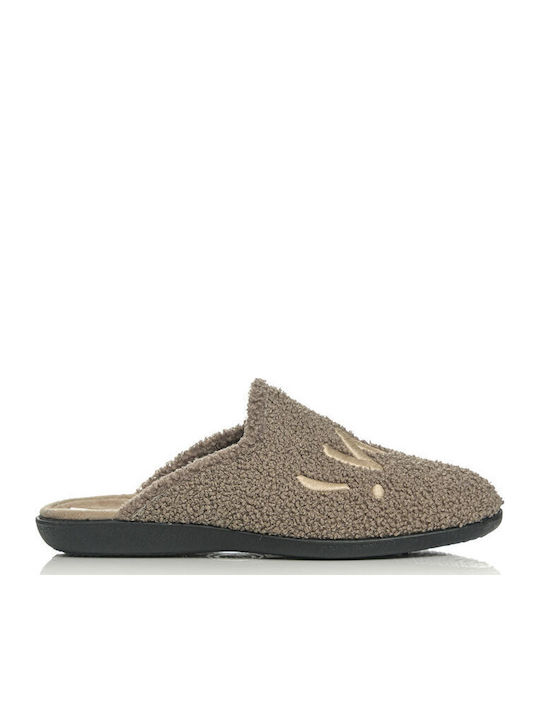 Herren Hausschuhe Beige