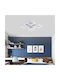 Alista Home Ceiling Light White with Integrated LED and Remote Control