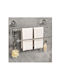 TnS Wall-Mounted With Sticker Silver