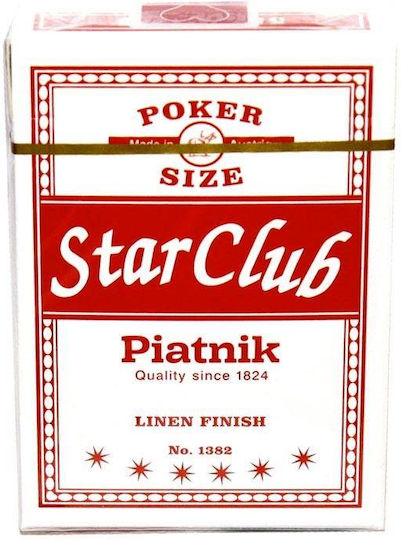 Piatnik Star Club Poker Cards Red Blue