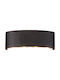 Alista Home Modern Wall Lamp Black 22x8cm