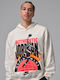 Brooklyn Sweatshirt With Hood White