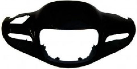Motorcycle Headlight Cover for Modenas Kriss Black