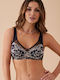 Black Minimizer Bra without Padding & without Underwire