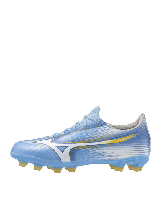 Mizuno A Iii Football Shoes with Cleats FG White