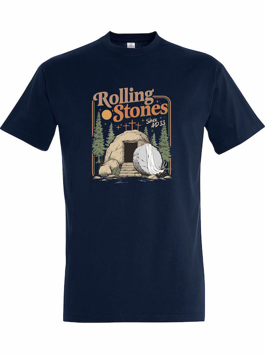 Unisex T-shirt Rolling Stones Lustige Ostern Ed...