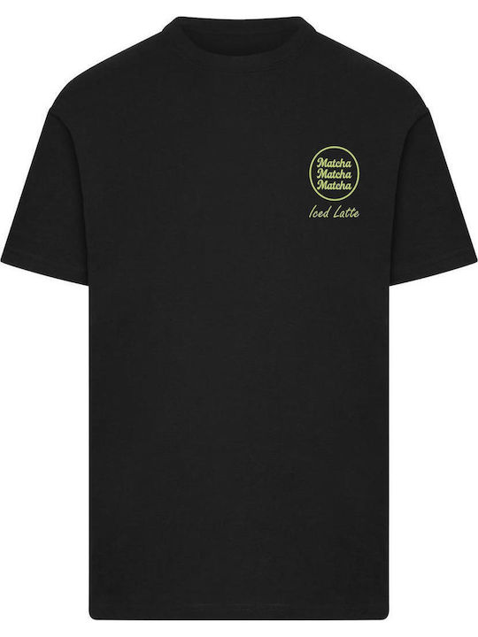 Tricou Iced Matcha Latte Negru