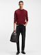 Re.maine Men's Elastic Black Jeans Pants