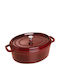 Staub La Cocotte Cratiță Olandeză Ovală din Fontă 2.25l