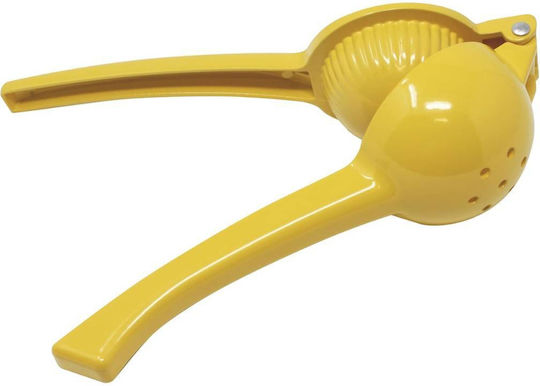 Pedrini Handpresse Zitronen Limette aus Metall in Gelber Farbe