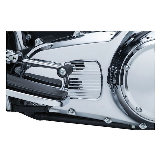 Kuryakyn Kalyma Inspection Cover Harley Davidson '07 '16 Touring Trike Χρώμιο Finned Primary Inspection Cover Accent Chrome