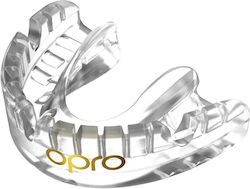 Μασέλα Opro Gold Σιδεράκια Clear