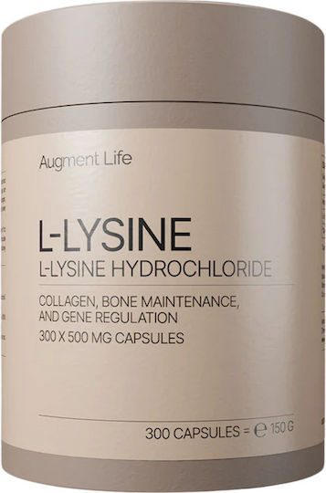 Augment Life L-lysine 500mg 300 Κάψουλες