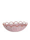 Kaemingk Dekoratives Körbchen Metallisch Rosa 38x10cm