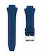 Tommy Hilfiger Καουτσούκ Λουράκι Μπλε 16mm