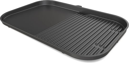 Ninja Placă de Copt cu Suprafață Ceramică Netedă și Striată 45cm x 31cm