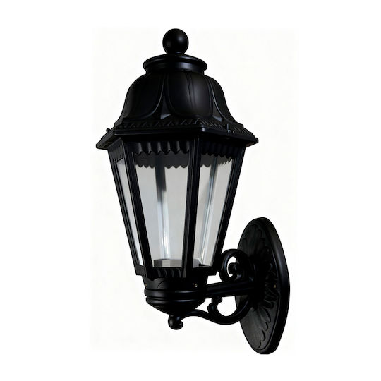 Heronia Phillipa Стенно Външно Lattern E27 IP54 Двоен Лъч 28.8x22.5x44см