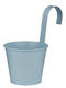 Butlers Hanging Metal Plant Pot Light Blue 11x11cm
