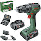 Bosch UniversalImpact Δραπανοκατσάβιδο Μπαταρίας Brushless 18V 2x2Ah