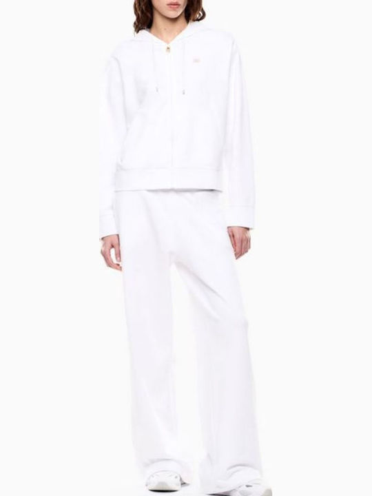 Pantaloni De Trening Albi