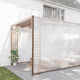 vidaXL Wasserdicht Planen 12x8m Transparent