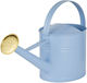 Zinc Watering Can 1.5l Light Blue Depth 35cm X Width 14cm X Height 25cm