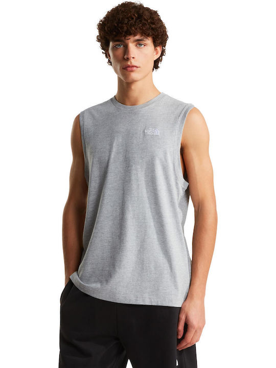 Simple Dome T-shirt Tnf Pale Grey Heather