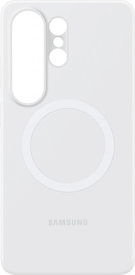 Samsung Magnet Back Cover Silicone White (Galaxy S26 Ultra)