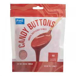 Candy Buttons PME Roșu 340g