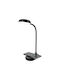 Bigben Connected Flexible Led Desk Lamp 15w Qi Wireless Charger Touch Controls Black