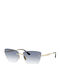 Vogue Unisex Ochelari de Soare cu Ramă Aurie și Lentilă Aurie VO4332S 848/19