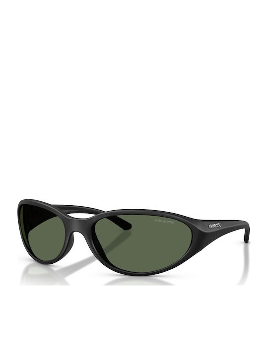 Arnette Unisex Γυαλιά Ηλίου με Μαύρο Κοκκάλινο Σκελετό και Πράσινο Φακό AN4368 290071