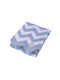 Down Town Home Knitted Baby Blanket Blue 90x120cm